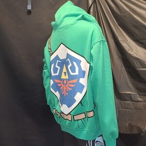 Legend of Zelda Link Hylian Shield Hoodie XXL